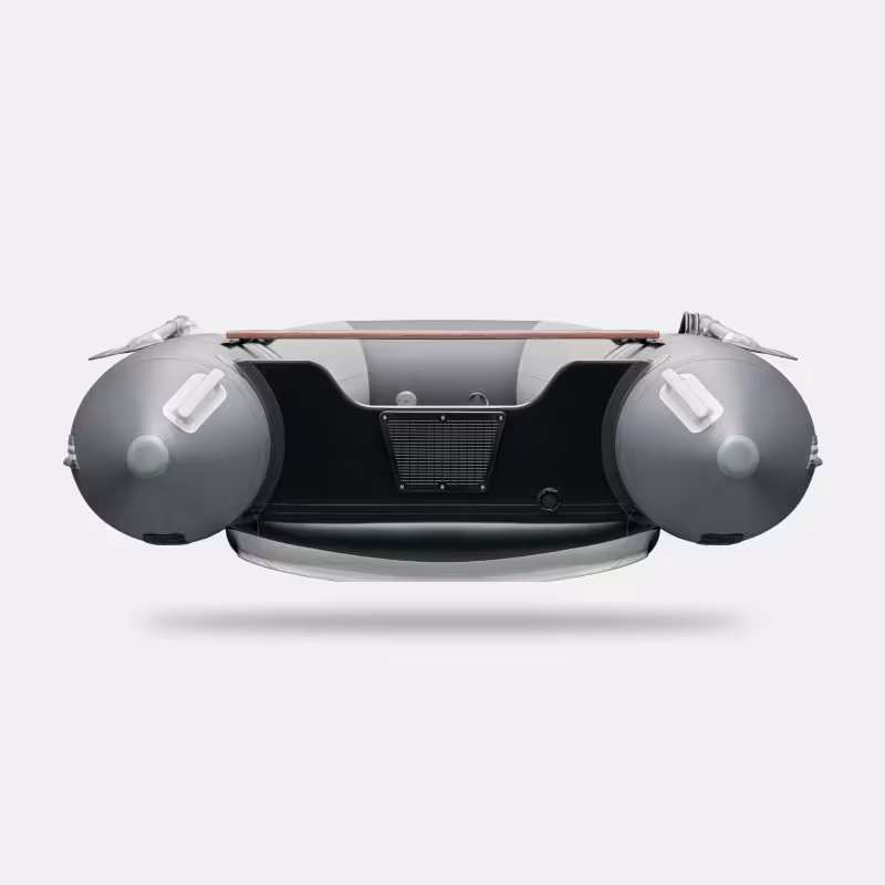 Надувная лодка ПВХ Gladiator E330S, НДНД, cветло-серый/темно-серый