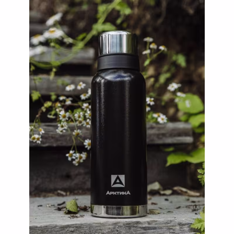Термос Арктика 106-1200, 1.2 л, чёрный