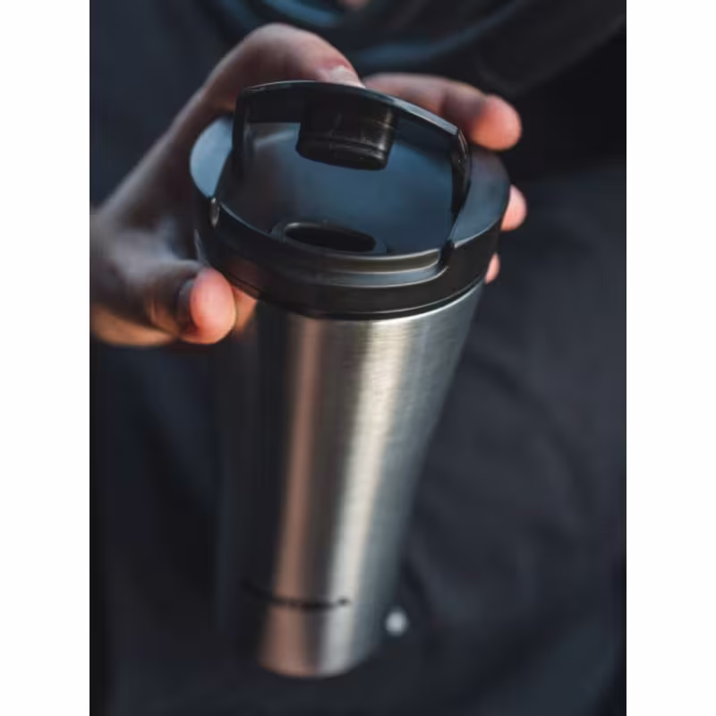 Термокружка автомобильная Арктика 410-500P, 0.5 л, серебристый