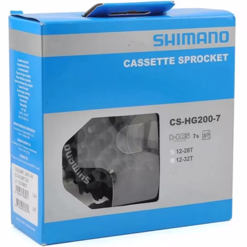 Кассета Shimano CS-HG200-7, ALTUS 12-28T, 7 ск 