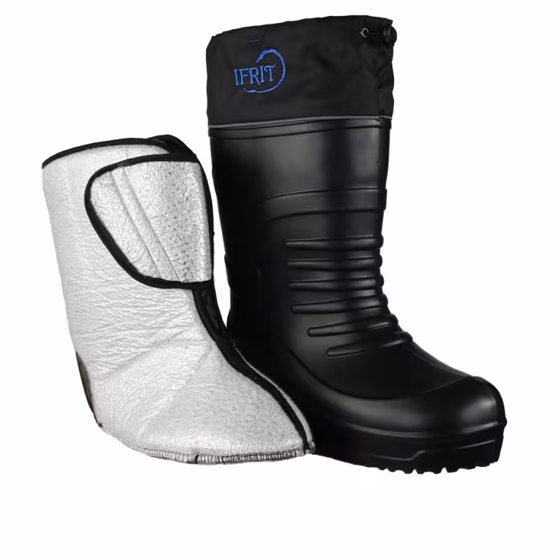 Сапоги ЭВА мужские зимние Элементаль Ifrit Ice Guard СЭ-403, цвет черный, размер 40-41