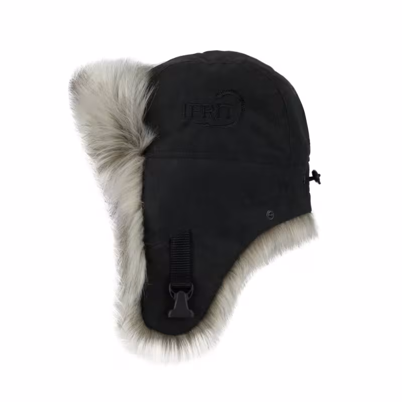 Шапка-ушанка Ifrit Egir Ш-471, черный, размер M