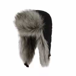 Шапка-ушанка Ifrit Egir Ш-471, черный, размер M