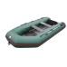 Надувная лодка ПВХ HunterBoat 320 ЛК, пайол фанерный, зеленый