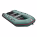 Надувная лодка ПВХ HunterBoat 320 ЛК, пайол фанерный, зеленый