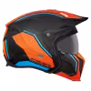 Мотошлем MT Helmets TR902XSV Streetfighter Twin A4, голубой, размер S