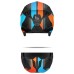 Мотошлем MT Helmets TR902XSV Streetfighter Twin A4, голубой, размер S