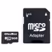 Карта памяти OltraMax 2 Gb microSDHC Class 4 с адаптером SD