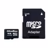 Карта памяти OltraMax 4 Gb microSDHC Class 4 с адаптером SD