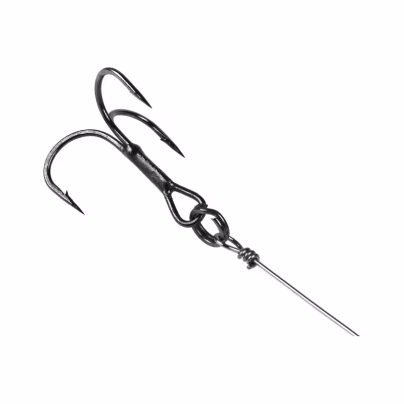 Оснаска стальная Lucky John Deep Pike Stinger Rig L+Flexhead, 10г