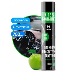 Полироль-очиститель пластика Grass Dashboard Cleaner 120107-5, яблоко, 0.75 л