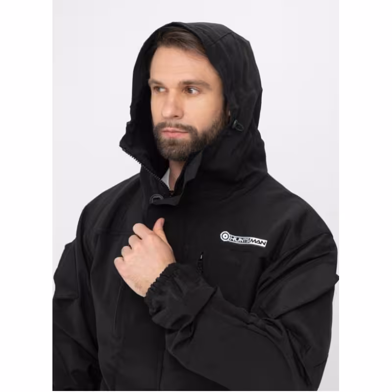 Костюм мужской Huntsman (Восток) Горка-5, ткань смесовая Рипстоп, цвет черный, размер 56-58, 182-188 см