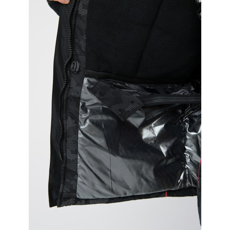 Костюм мужской Huntsman Siberia Reflect, ткань Reflex Membrane, цвет черный, размер 48-50, 182-188 см
