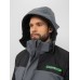 Костюм мужской Huntsman (Восток) Yukon Ice, ткань Breathable, серый/черный, размер 52-54, 182-188 см