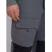 Костюм мужской Huntsman (Восток) Yukon Ice, ткань Breathable, серый/черный, размер 56-58, 182-188 см