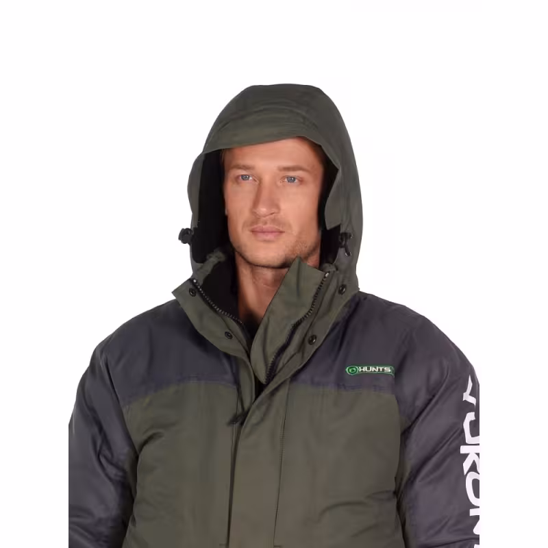 Костюм мужской Huntsman (Восток) Yukon Ice, ткань Кошачий глаз, зеленый/графит, размер 44-46, 170-176 см