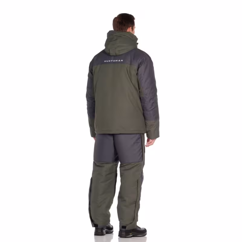 Костюм мужской Huntsman (Восток) Yukon Ice, ткань Кошачий глаз, зеленый/графит, размер 56-58,170-176 см