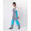 Костюм женский Huntsman Siberia Lady, ткань Breathable, серый/голубой, размер 40-42, 158-164 см