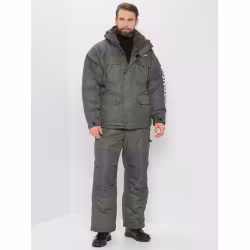 Костюм мужской Huntsman (Восток) Канада, ткань Оксланд, хаки/графит, размер 48-50, 182-188 см