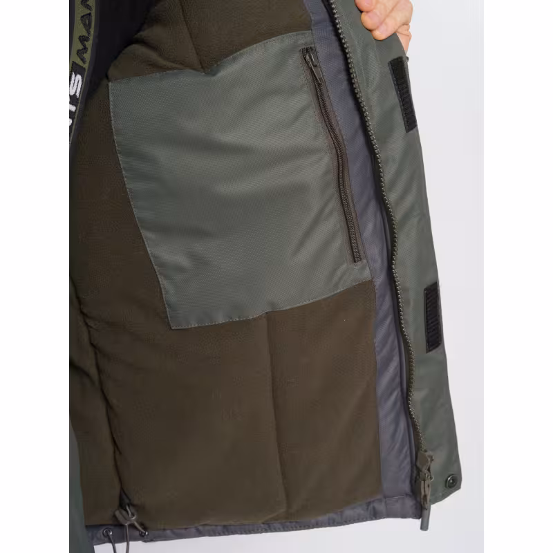 Костюм мужской Huntsman (Восток) Канада, ткань Оксланд, хаки/графит, размер 52-54, 170-176 см