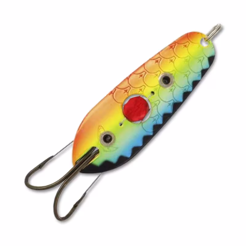 Блесна Kuusamo Rasanen 60/15 (бусинка, незац.) BL/GR/G/O-C, UV