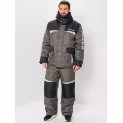 Костюм мужской Huntsman (Восток) Полюс V-2, ткань Cell, хаки, размер 52-54, 182-188 см