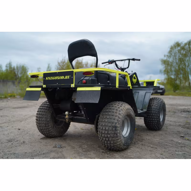 Комплект запчастей для сборки квадробукса Бурлак Росомаха 500, желтый