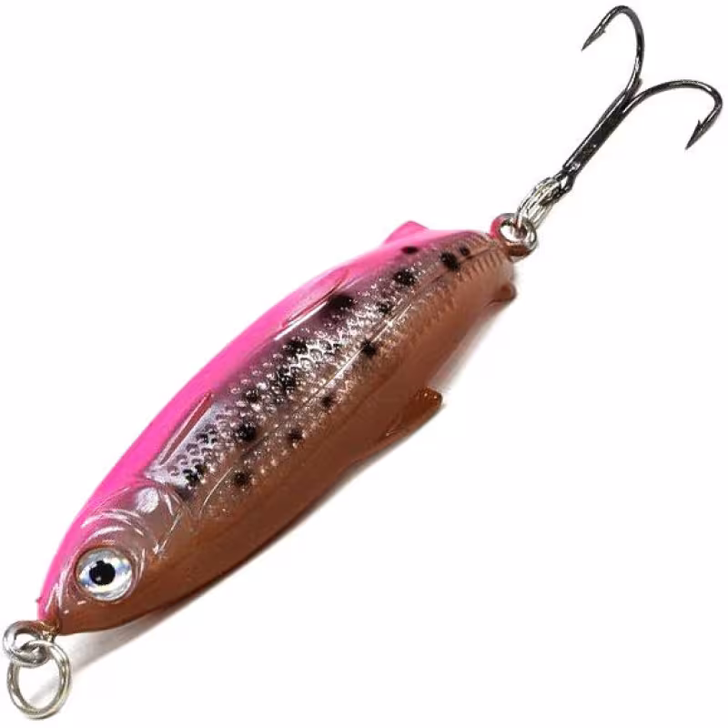 Блесна Kuusamo Muikku 90/17 BR/Pink, UV