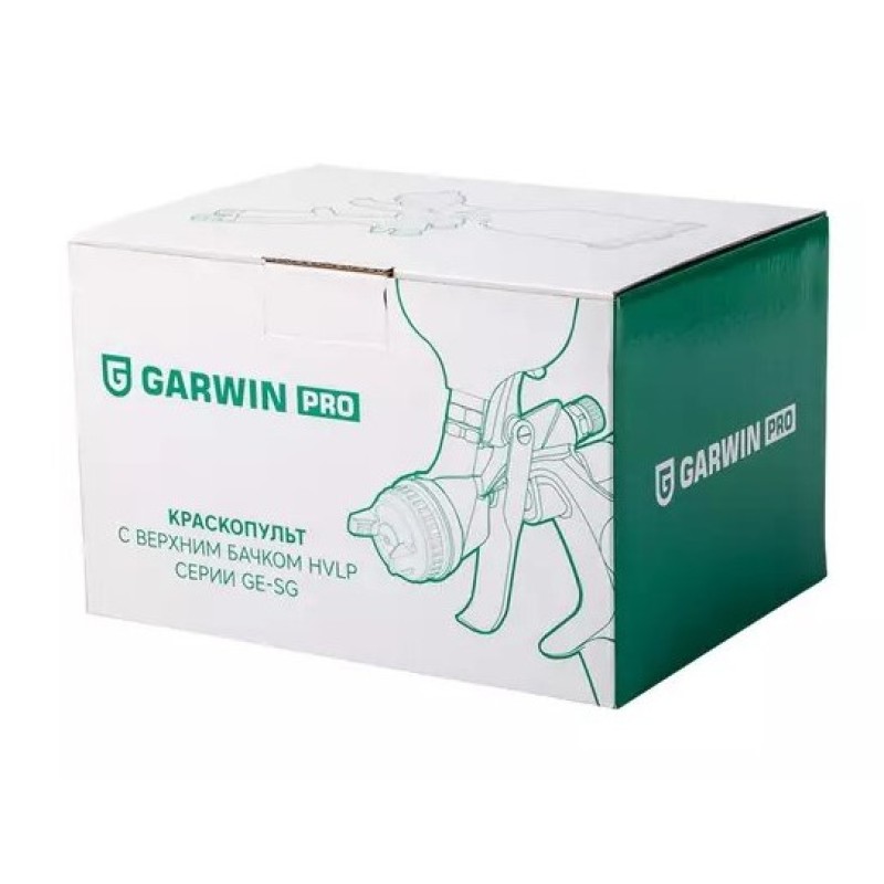 Краскопульт пневматический Garwin GE-SG1.7, 0.6 л