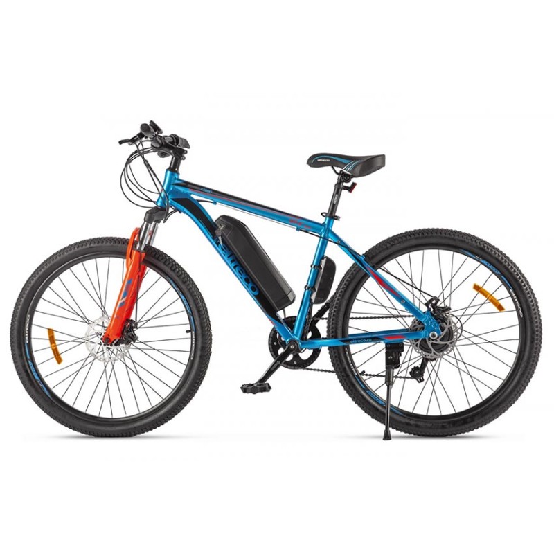 Велогибрид Eltreco XT600 D, сине-оранжевый