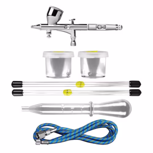 Аэрограф с набором оснастки Foxweld Aero 5747