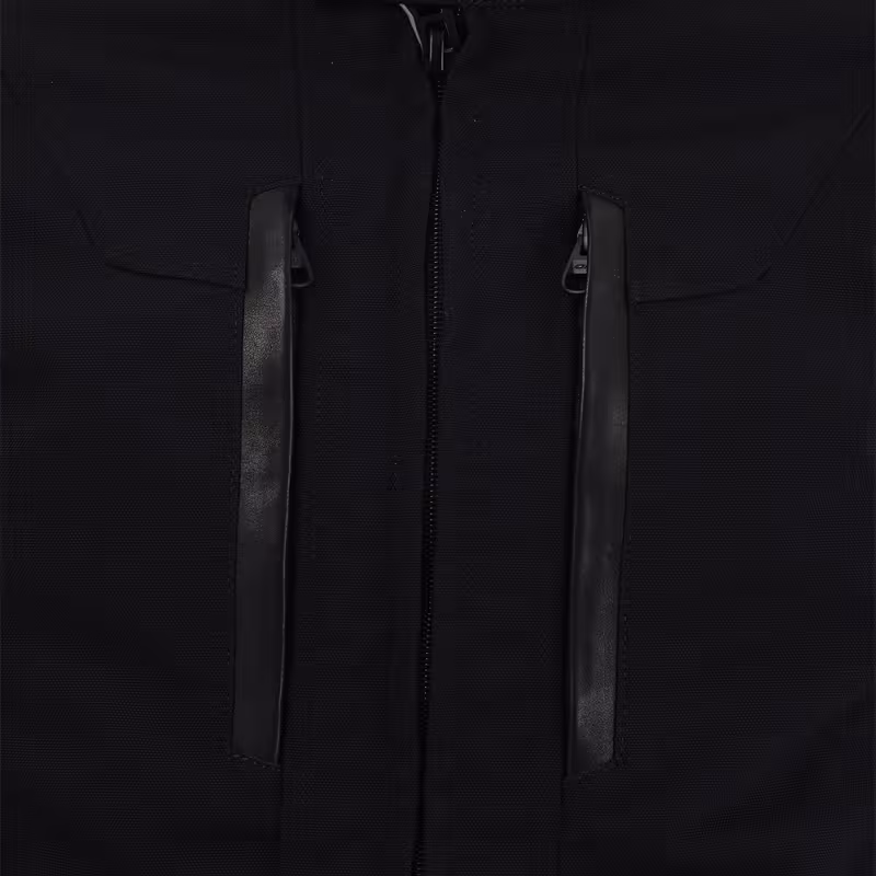 Мотокуртка с защитой мужская Dragonfly City, черный, размер L