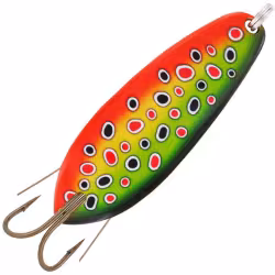 Блесна Kuusamo Rasanen 70/10 (незацеп.) BL/GR/G/O-C, UV