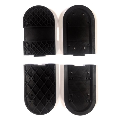 Накладки пластиковые для охотничьих лыж с амортизаторами