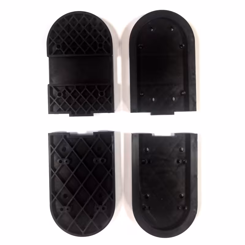 Накладки пластиковые для охотничьих лыж с амортизаторами