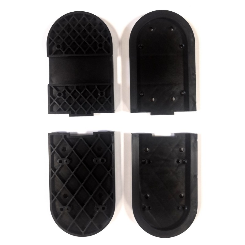 Накладки пластиковые для охотничьих лыж с амортизаторами