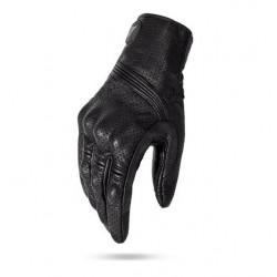 Мотоперчатки Motowolf Retro, кожа, черный, размер XL (длинное запястье)