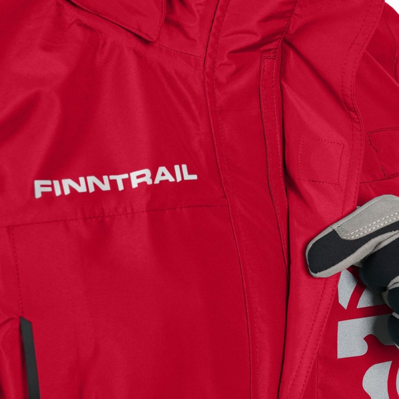 Куртка женская Finntrail Rachel 6455 Red, мембрана Hard-Tex, красный/черный, размер L