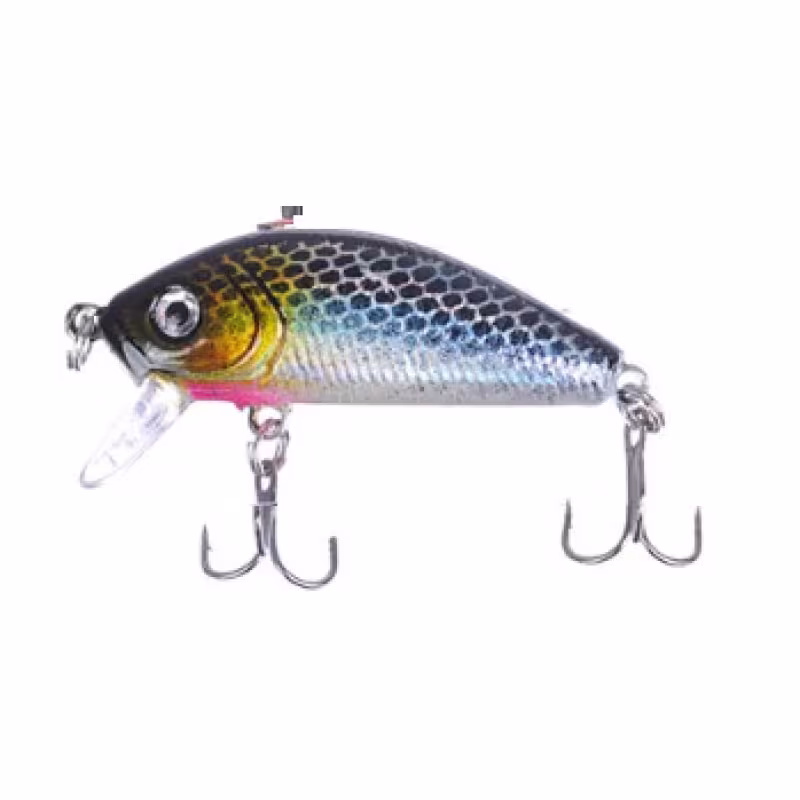 Воблер суспендер Azor Fishing Лайт Минноу, 50 мм, 5 г, цвет синий/черный