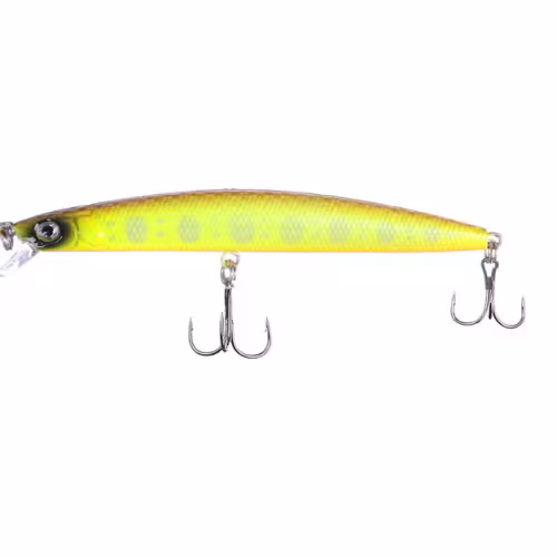 Воблер Azor Fishing Слим Минноу Лонг, 107 мм, 8,8 г, цвет желтый