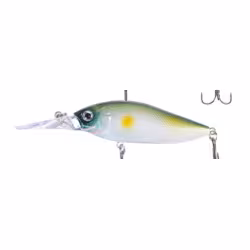 Воблер суспендер Azor Fishing Дип Шэд Флэт, 108 мм, 11,9 г, цвет серый