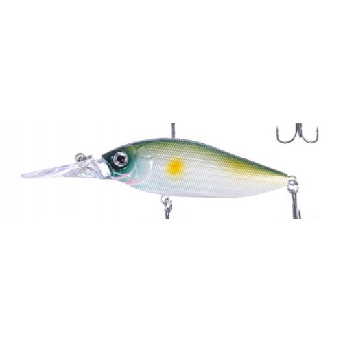 Воблер суспендер Azor Fishing Дип Шэд Флэт, 108 мм, 11,9 г, цвет серый