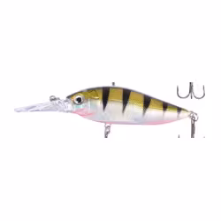 Воблер суспендер Azor Fishing Дип Шэд Флэт, 108 мм, 11,9 г, цвет золотой/серый