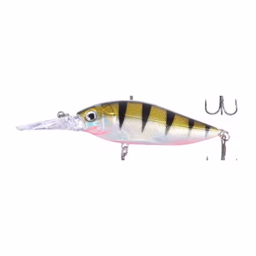 Воблер суспендер Azor Fishing Дип Шэд Флэт, 108 мм, 11,9 г, цвет золотой/серый