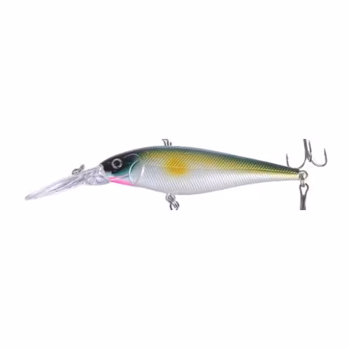 Воблер суспендер Azor Fishing Дип Шэд Минноу, 110 мм, 9,2 г, цвет серый