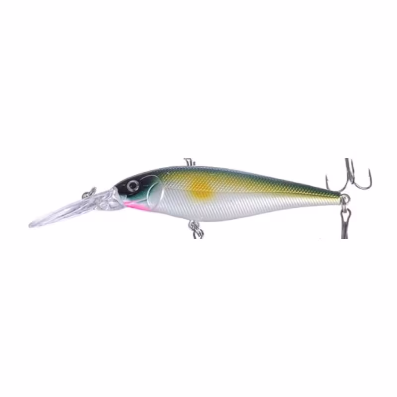 Воблер суспендер Azor Fishing Дип Шэд Минноу, 110 мм, 9,2 г, цвет серый