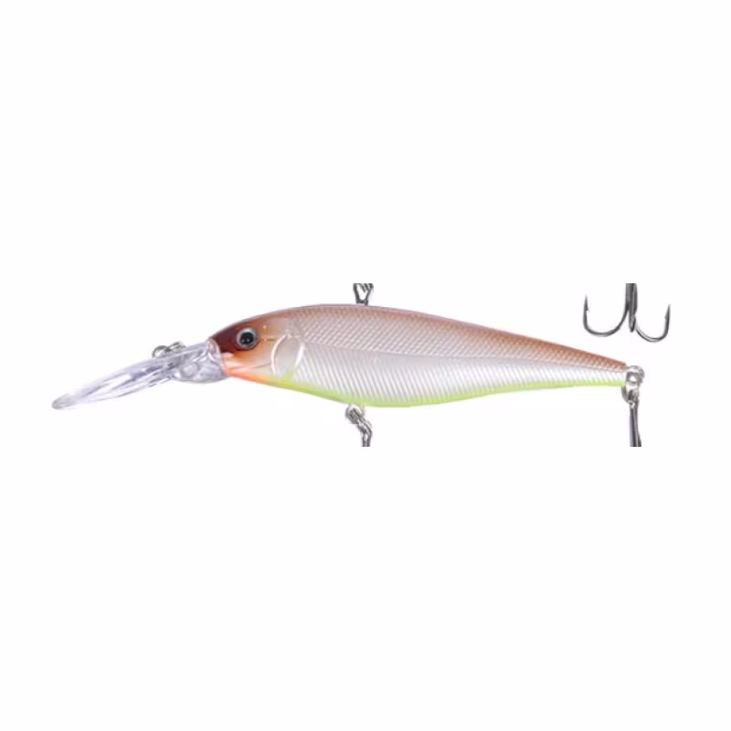 Воблер суспендер Azor Fishing Дип Шэд Минноу, 110 мм, 9,2 г, цвет серый