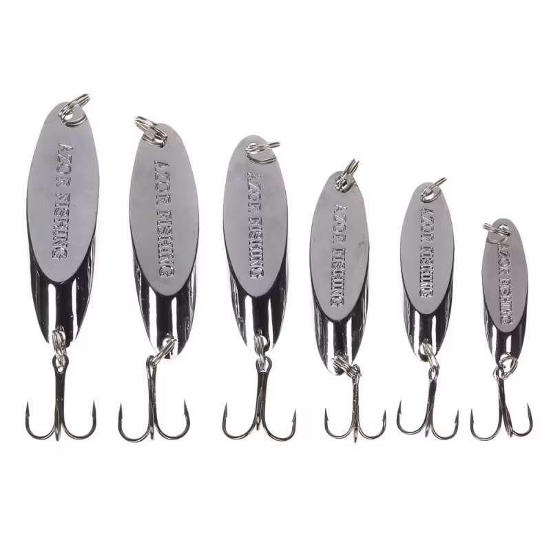 Блесна колеблющаяся Azor Fishing, тип Кастмастер, цвет серебро, 25гр (145-161)