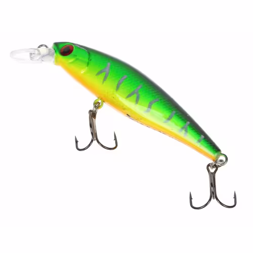 Воблер Azor Fishing Фрай Минноу, 75 мм, 5,8 г, цвет зеленый