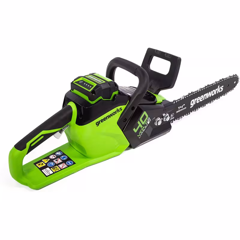 Электропила аккумуляторная Greenworks GD40CS15